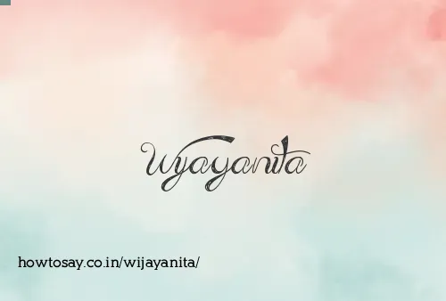 Wijayanita
