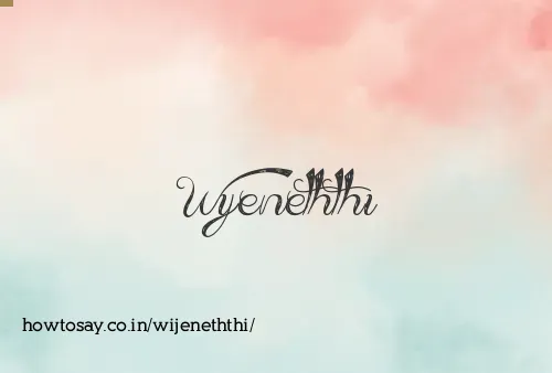 Wijeneththi