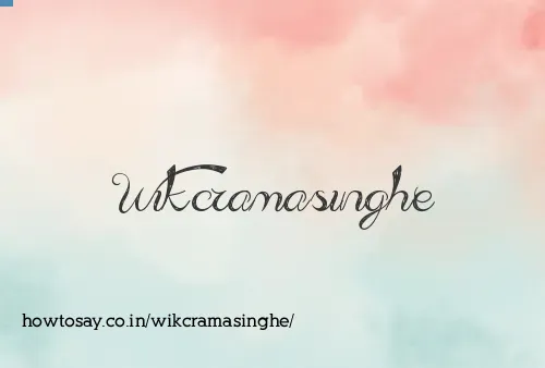Wikcramasinghe