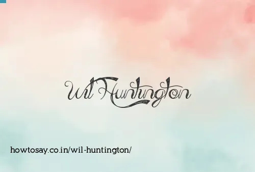 Wil Huntington