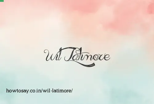 Wil Latimore