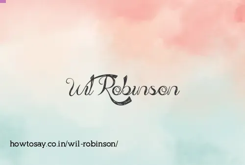 Wil Robinson