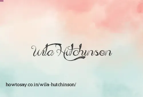 Wila Hutchinson