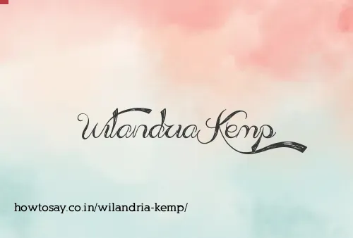 Wilandria Kemp
