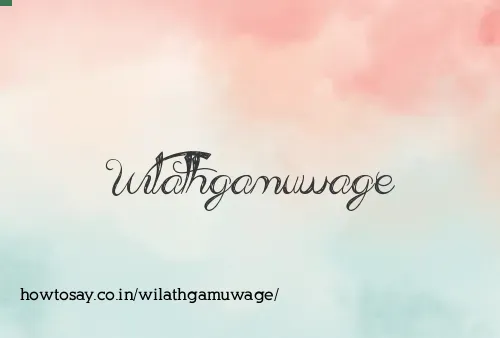 Wilathgamuwage