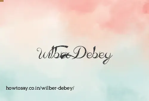 Wilber Debey
