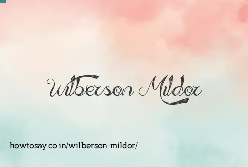Wilberson Mildor