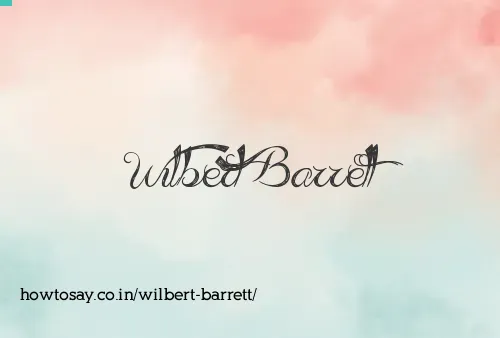 Wilbert Barrett