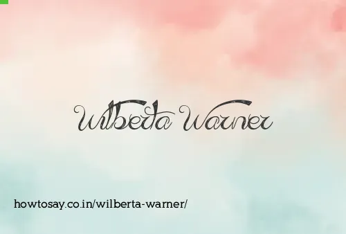 Wilberta Warner