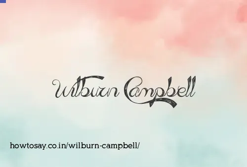 Wilburn Campbell