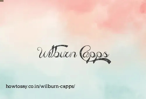 Wilburn Capps