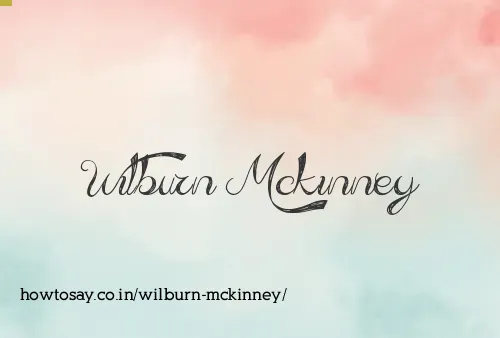 Wilburn Mckinney