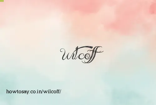 Wilcoff