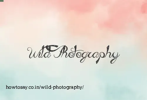 Wild Photography
