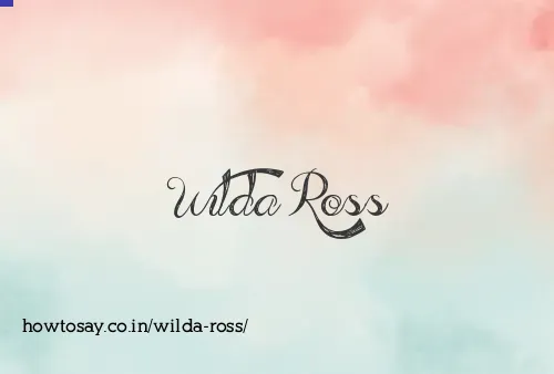 Wilda Ross