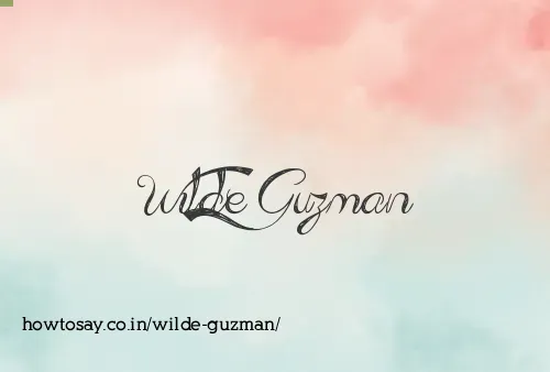 Wilde Guzman