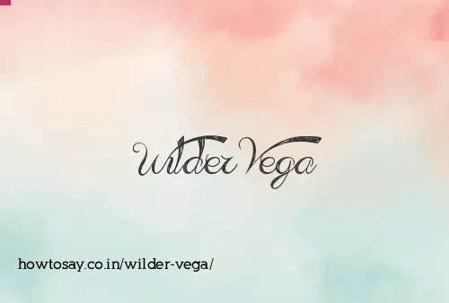 Wilder Vega