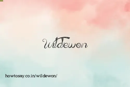 Wildewon