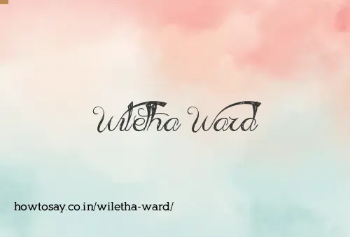 Wiletha Ward