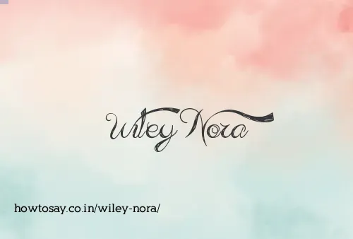 Wiley Nora