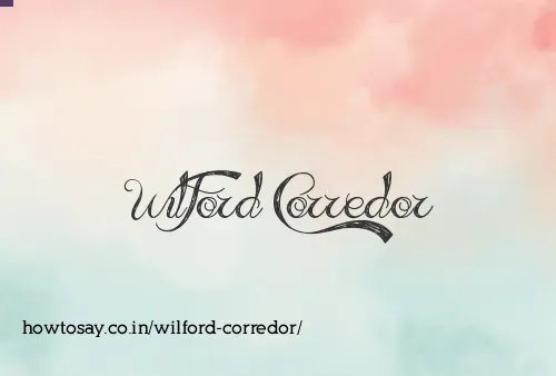 Wilford Corredor
