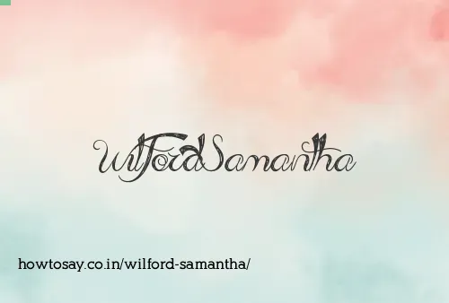 Wilford Samantha