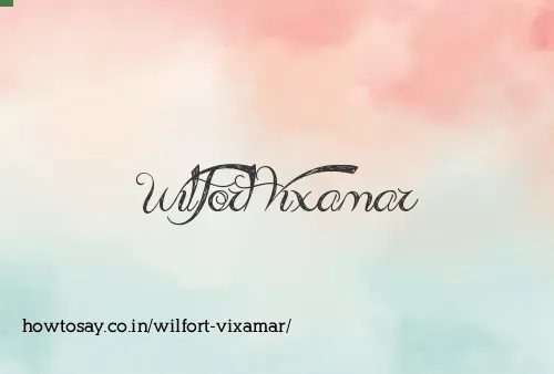 Wilfort Vixamar