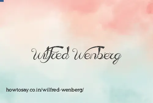 Wilfred Wenberg