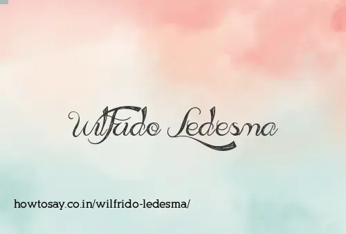 Wilfrido Ledesma