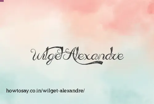 Wilget Alexandre
