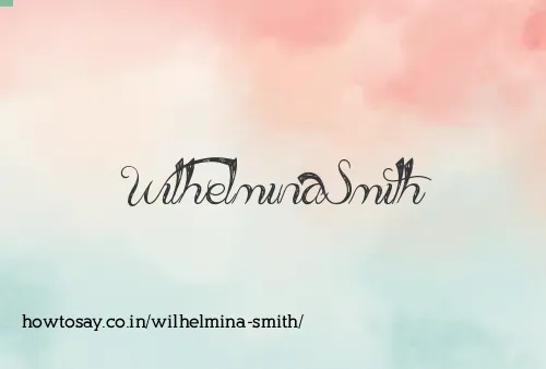 Wilhelmina Smith