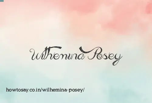 Wilhemina Posey