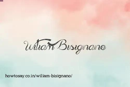 Wiliam Bisignano