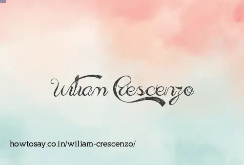 Wiliam Crescenzo