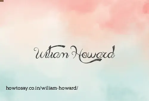 Wiliam Howard
