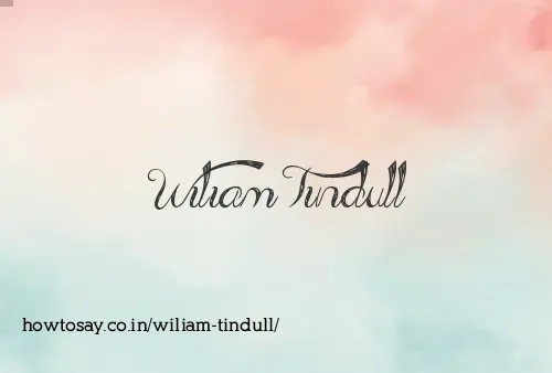 Wiliam Tindull
