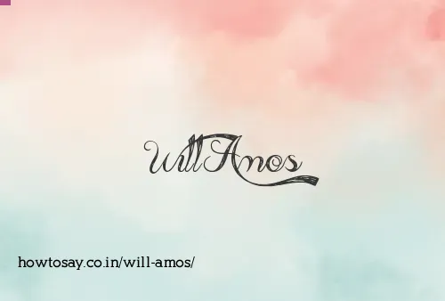 Will Amos