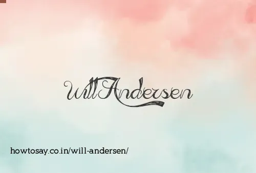 Will Andersen