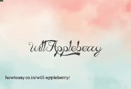 Will Appleberry