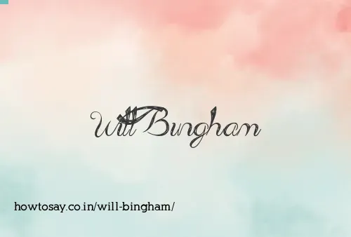 Will Bingham