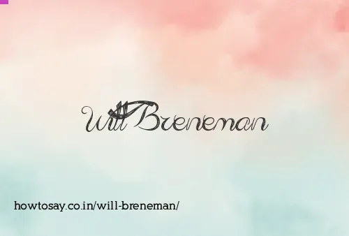 Will Breneman