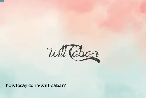 Will Caban