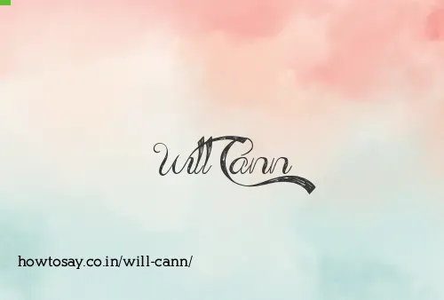 Will Cann