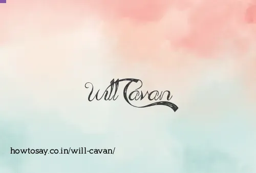 Will Cavan