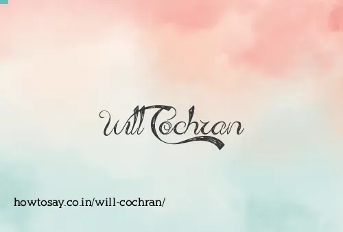 Will Cochran