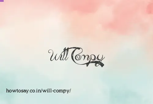 Will Compy