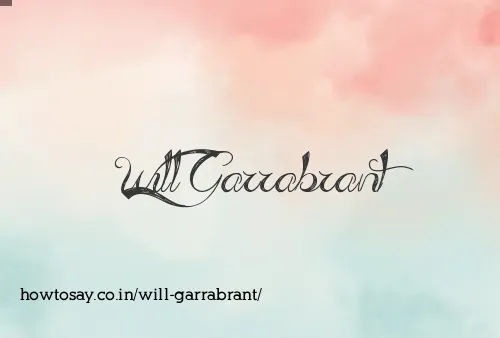 Will Garrabrant