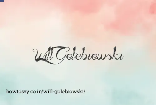 Will Golebiowski
