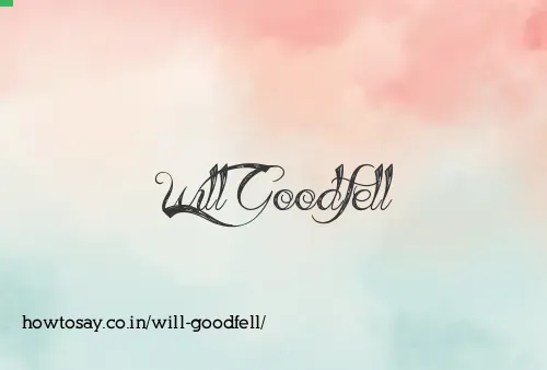 Will Goodfell