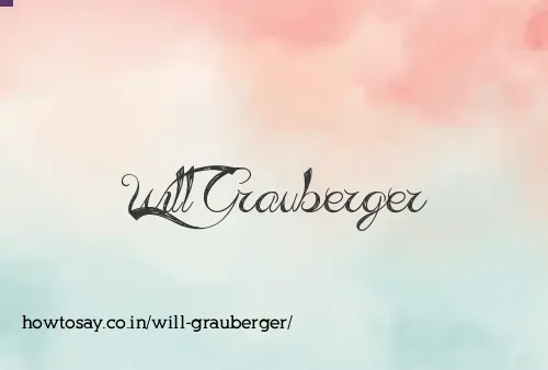 Will Grauberger